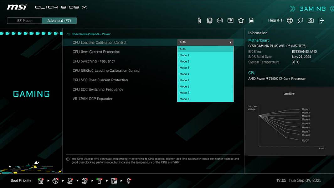 MSI B850 GAMING PLUS WIFI PZ-4
